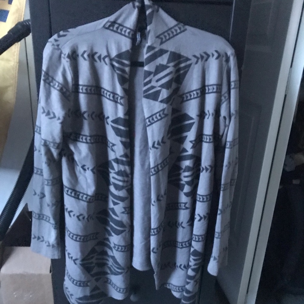 Aztec Print Cardigan